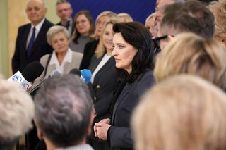 Marzena Okła-Drewnowicz, Sekretarz Stanu w KPRM, podczas Kongresu Senioralnego