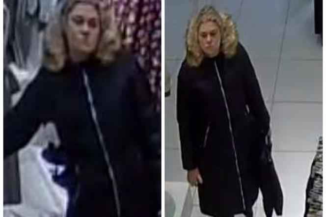 Rozpoznajesz tę kobietę? Jest poszukiwana za kradzież dziecięcych ubrać za ponad 2,5 tys. zł!