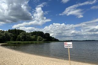 Zakaz kąpieli w Dąbiu 