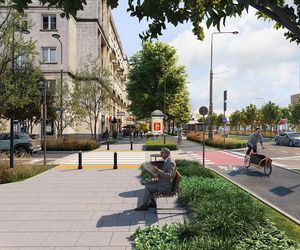 Marszałkowska w Warszawie zostanie zwężona. Tak wygląda przed przebudową 