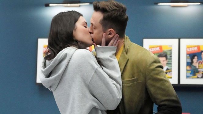 Barwy szczęścia odc. 3186. Weronika (Maria Świłpa), Błażej Modrzycki (Piotr Ligienza)