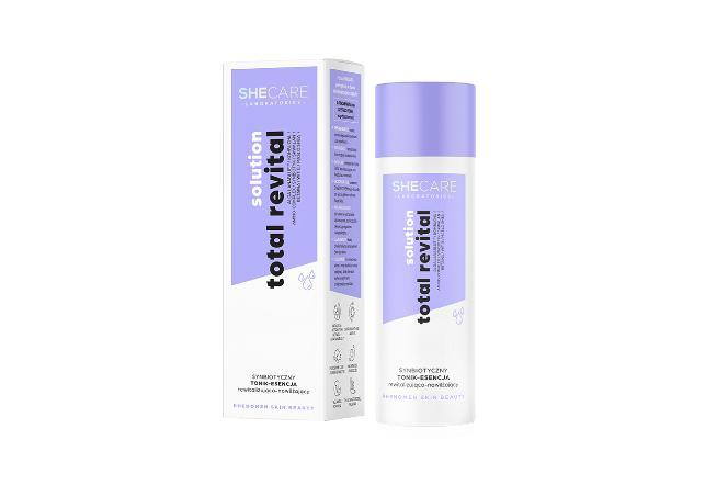 Synbiotyczny rewitalizujący tonik-esencja Total Revital Solution, SHECARE