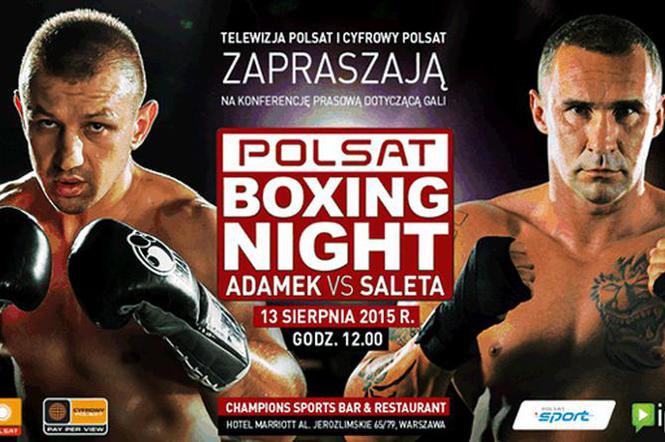 Polsat Boxing Night: karta walk