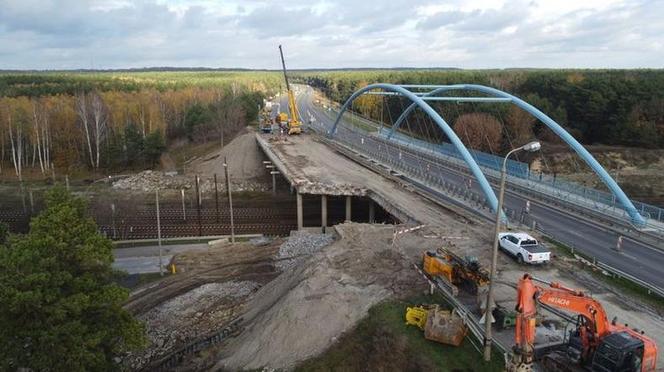 Wznowiono rozbiórkę wiaduktu na Armii Krajowej w Bydgoszczy! Prace będą prowadzone w nocy
