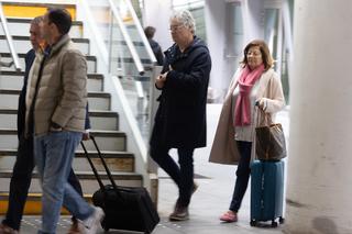 Santos przywiózł żonę do Polski