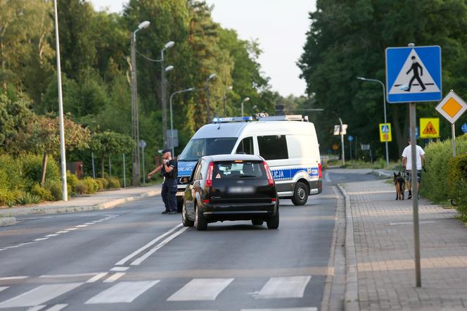 Pożar hali pod Zieloną Górą. Ewakuacja mieszkańców