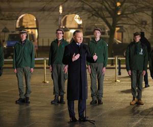 Prezydent oddał hołd ofiarom stanu wojennego. Wspominał górników i Popiełuszkę