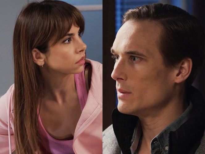 M jak miłość. Kulisy serialu: Aneta (Ilona Janyst), Olek (Maurycy Popiel)