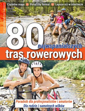 80 najwspanialszych tras rowerowych - okładka