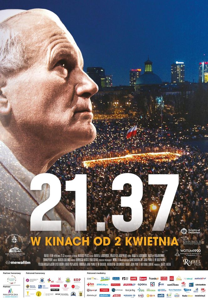 Premiera filmu „21:37” już 2 kwietnia! Gdzie oglądać film o papieżu Janie Pawle II
