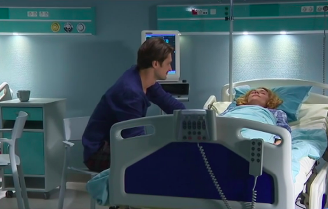 Barwy szczęścia, odc. 2034. Lidka (Emilia Warabida), Radek (Filip Kosior)