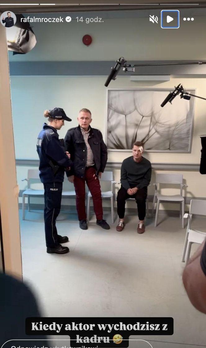 M jak miłość po wakacjach. Paweł (Rafał Mroczek), Artur Rogowski (Robert Moskwa), Natalka (Dominika Suchecka)