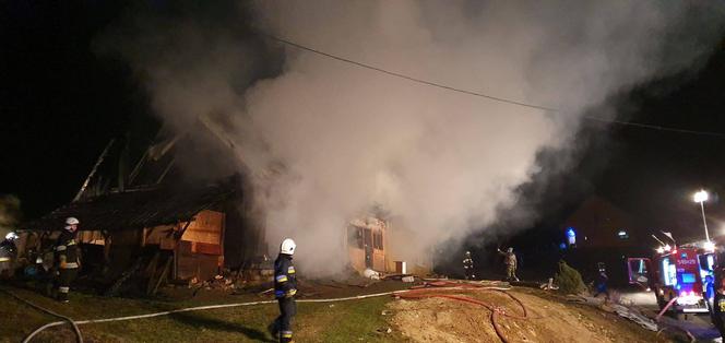 Zobaczyła płąnące piekło i straciła głos