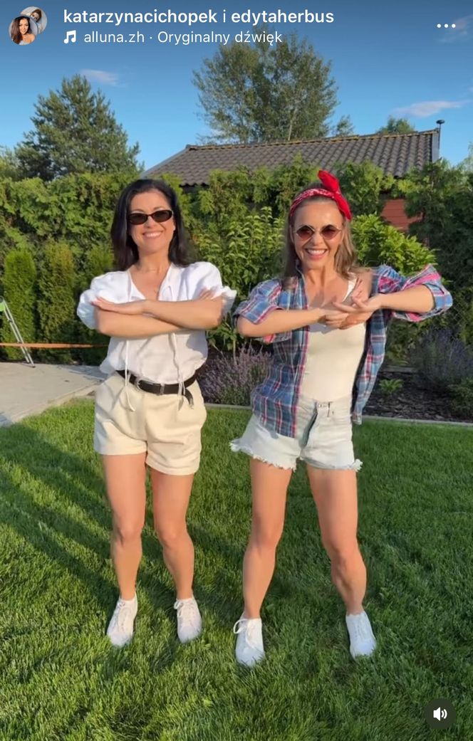 Katarzyna Cichopek i Edyta Herbuś