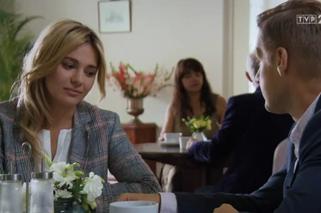 M jak miłość odc. 1395. Paweł (Rafał Mroczek), Julka (Joanna Kuberska)