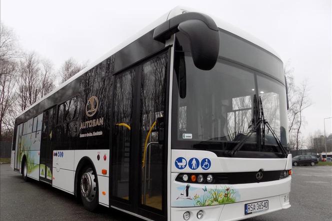 W Krakowie testują autobus sanockiego Autosana