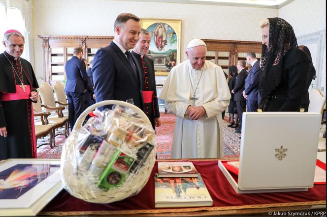 Prezydent Andrzej Duda z wizytą u papieża Franciszka