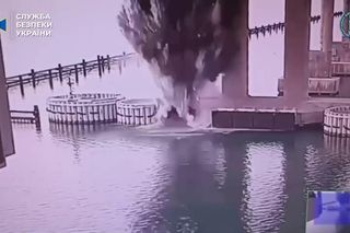 Ukraiński atak na most krymski