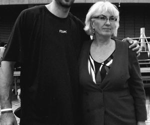 Marcin Gortat z mamą