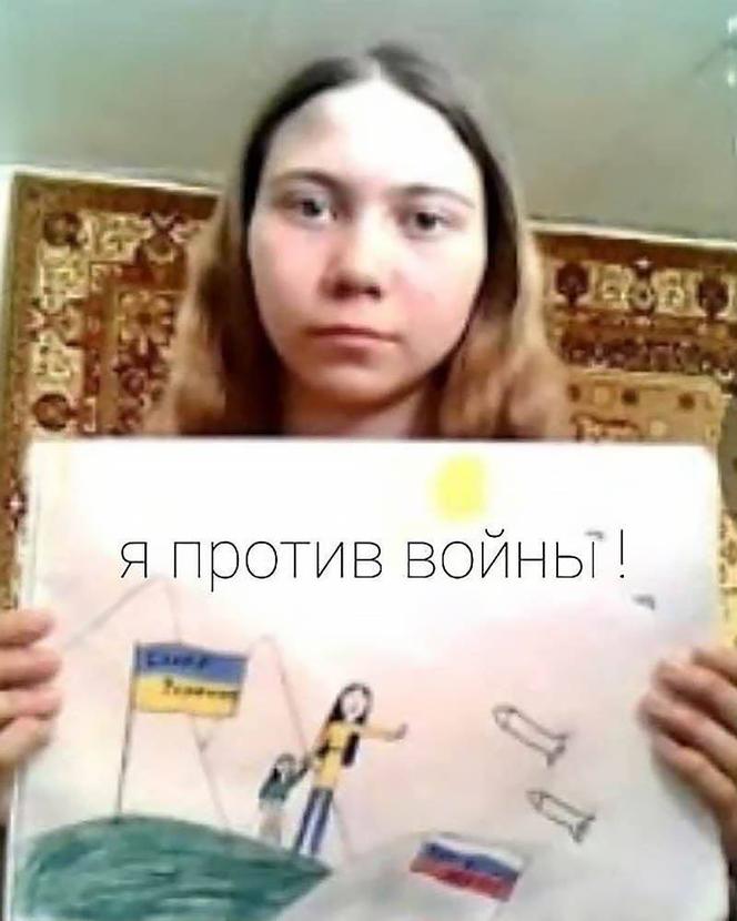 Putin uwięził ojca za rysunek dziecka! 13-latka w ośroku, mężczyzna w areszcie