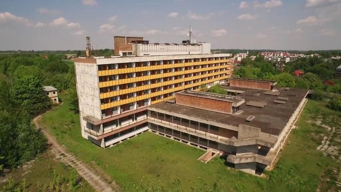 Niedokończone sanatorium milicyjne w Nałęczowie