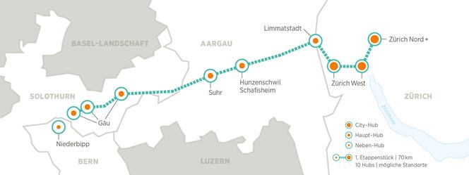 Szwajcarski transport pod ziemią "Cargo Sous Terrain"