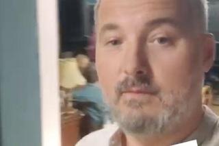 Pierwsza miłość. Bartek (Rafał Kwietniewski) na planie