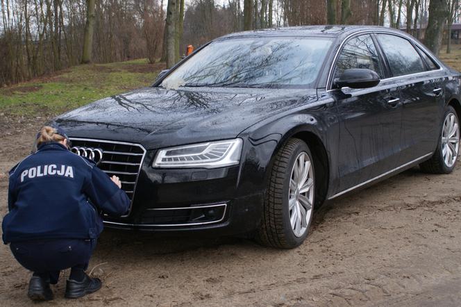 Audi A8 pochodzące z kradzieży