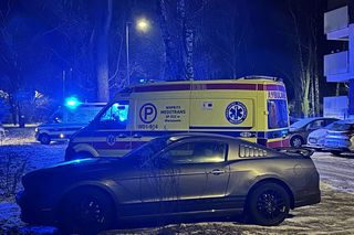 Strzały w Rembertowie. Młoda kobieta leżała z ranami postrzałowymi w śniegu