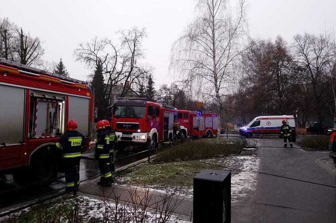 Pożar w przedszkolu w Krakowie