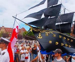 Parada załóg The Tall Ships Races 2024 w Szczecinie