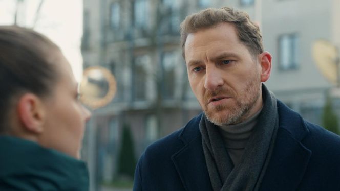 Barwy szczęścia, odcinek 3177. Gabrysia (Marta Juras), Szczepan (Robert Gulaczyk)