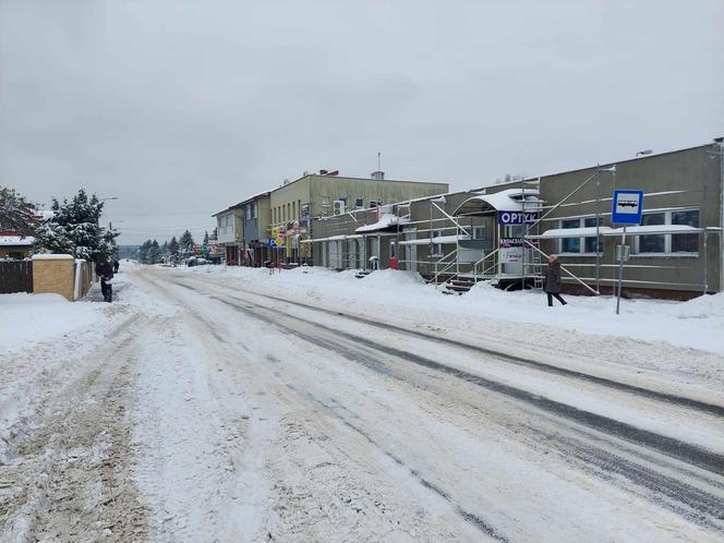 Starachowice zasypane śniegiem