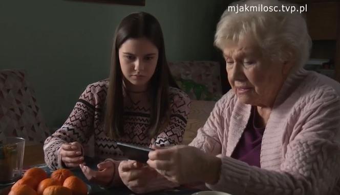 M jak miłość odc. 1664. Barbara (Teresa Lipowska), Basia (Karina Woźniak)