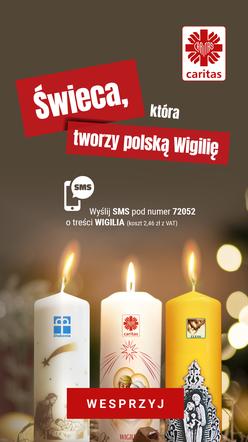 Ruszyła 29. akcja Wigilijne Dzieło Pomocy Dzieciom. „Świeca, która tworzy polską Wigilię”