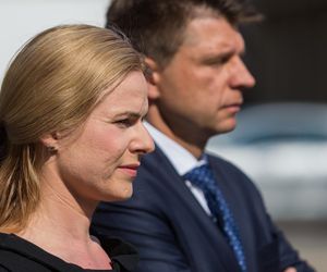 Dawno niewidziany Ryszard Petru z żoną Joanną na salonach