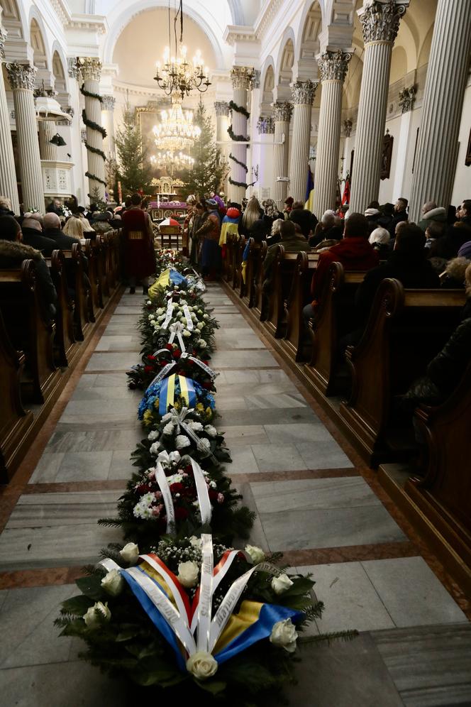 Ceremonia pogrzebowa Daniela rozpoczęła się w kosciele św. Andrzeja Apostoła przy ul. Chłodnej 