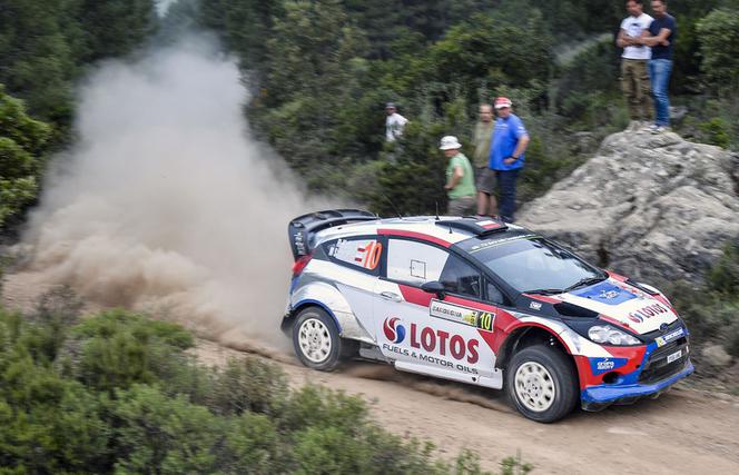 Robert Kubica, Rajd Sardynii