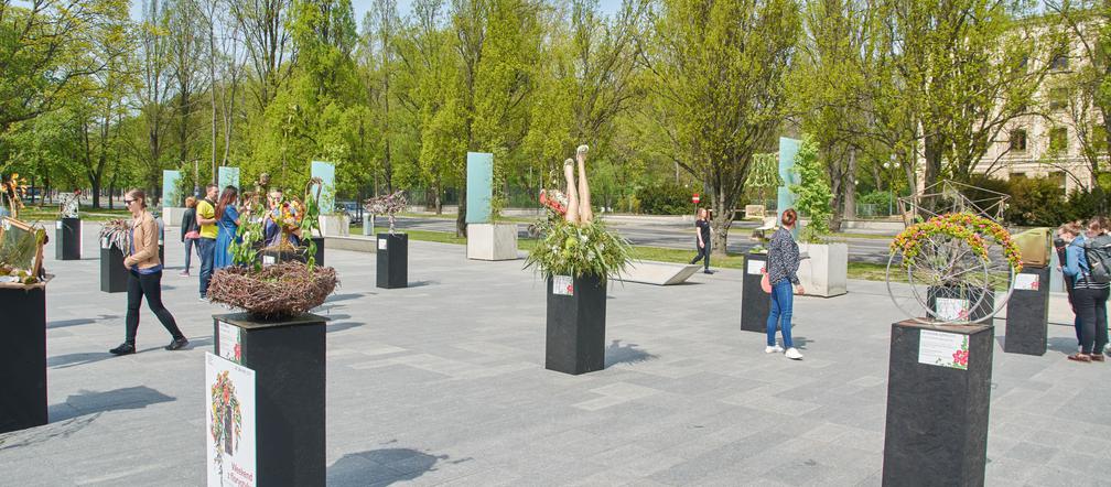 Florystyka na Placu Teatralnym
