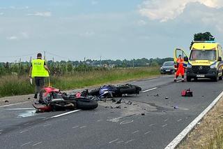 Kobieta i mężczyzna nie żyją. Z maszyn zostały strzępy