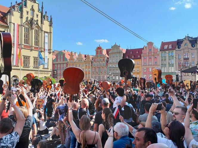 Gitarowy Rekord Świata 2024 we Wrocławiu