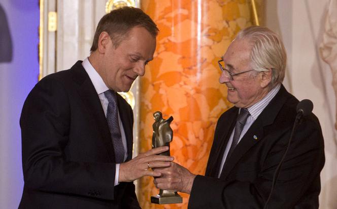Donald Tusk laureatem Wiktora