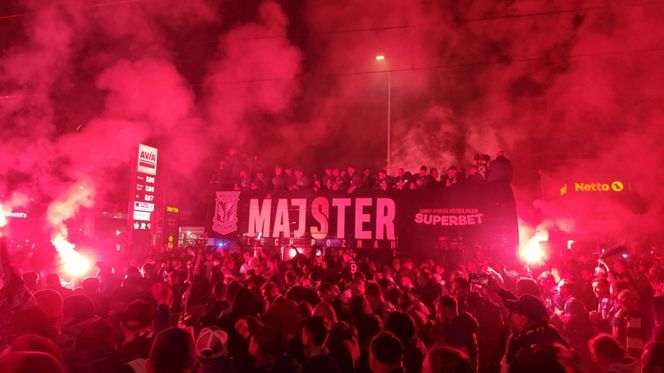 Tak Lech Poznań świętował mistrzostwo Polski