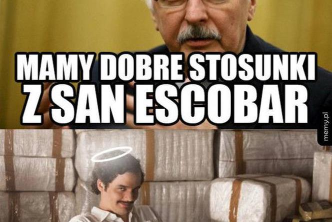 San Escobar: najlepsze memy i reakcje na wpadkę ministra Witolda Waszczykowskiego