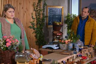 Barwy szczęścia odc. 2824: Aldona (Elżbieta Romanowska), Borys (Jakub Wieczorek)