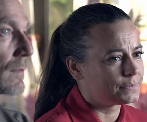 M jak miłość odc. 1881. Magda (Anna Mucha), Andrzej Budzyński (Krystian Wieczorek)