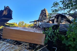 Mirosław zginął przez papierosa. Pożar we wsi Jelonki