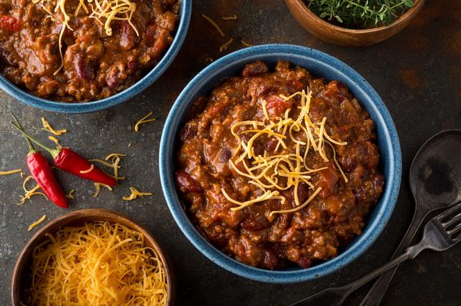 Tex-Mex chili -  łatwe danie z wolnowaru lub... piekarnika