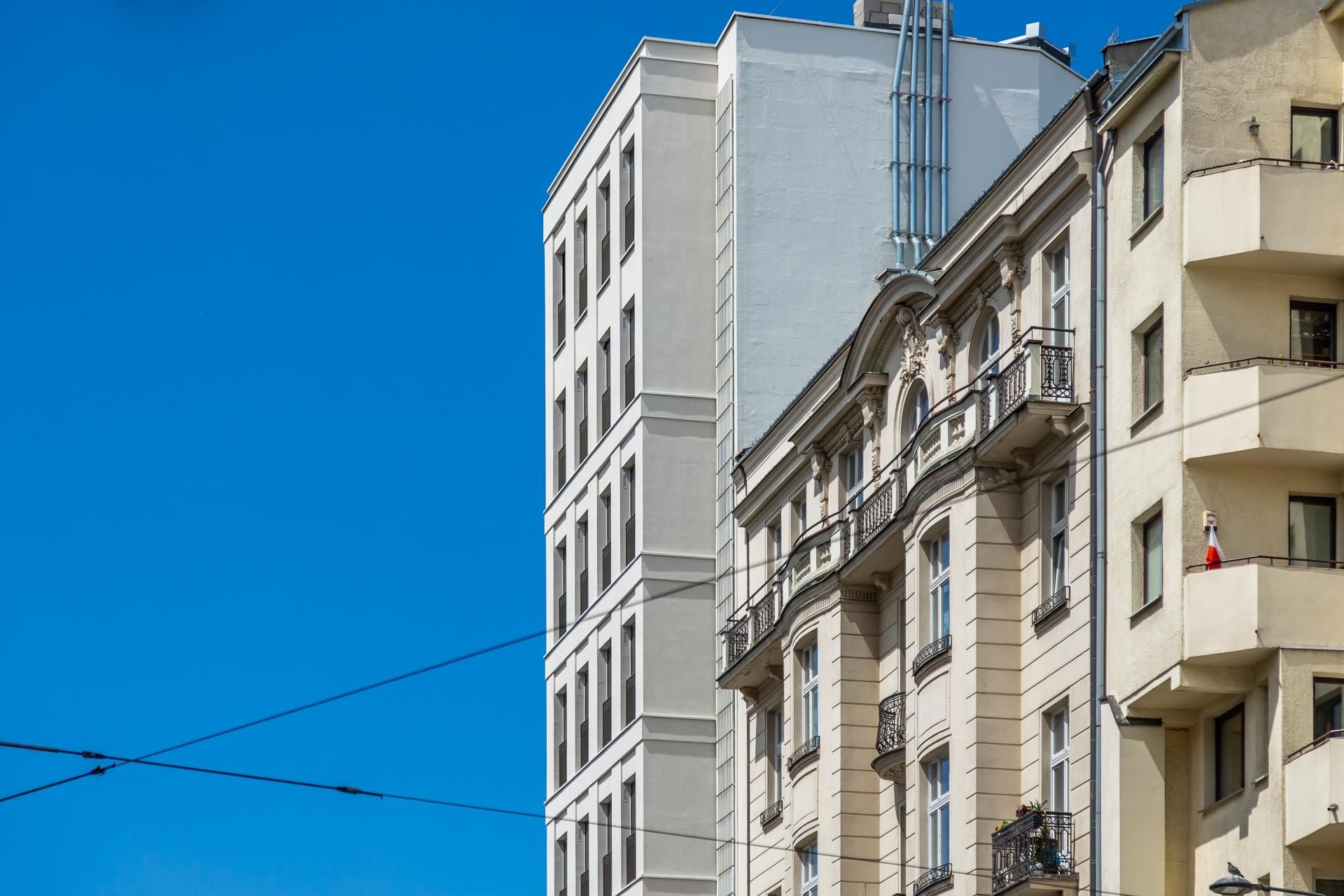 Dawny „szkieletor” przy placu Politechniki 4 w Warszawie