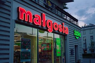 Historyczny neon „Małgosia” 